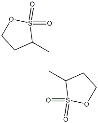 2,4-BUTANESULTONE 2,4-butane sultone Struktur