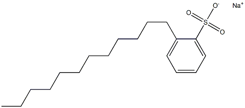 SODIUM DODECYLBENZENESULFONATE (SOFT TYPE)(MIXTURE) Sodium dodecyl benzene sulfonate (soft) (mixture) Struktur