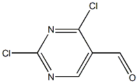 2,4-dichloro-5-formylpyrimidine Struktur