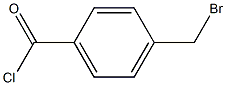 4-bromomethylbenzoyl chloride Struktur