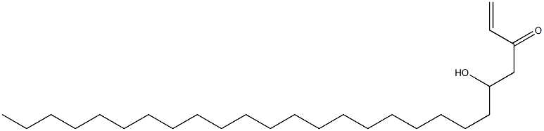 5-hydroxy-hexacos-1-en-3-one Struktur