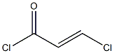 3-chloropropenoyl chloride Struktur