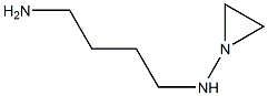 aziridinyl putrescine Struktur
