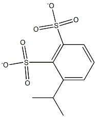 CUMENEDISULPHONATE Struktur