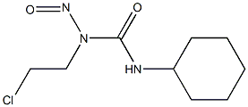 1-(CHLOROETHYL)-3-CYCLOHEXYL-1-NITROSOUREA Struktur