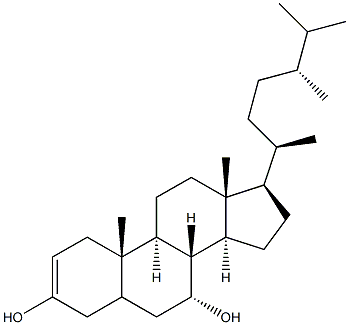 7ALPHA-HYDROXYCAMPESTEROL Struktur