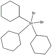 TRICYCLOHEXYLTINDIBROMIDE Struktur