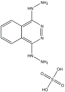 1,4-DIHYDRAZINOPHTHALAZINESULPHURICACID Struktur