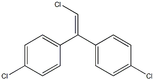 1-CHLORO-2,2-BIS(PARA-CHLOROPHENYL)ETHYLENE Struktur