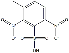 2,4-DINITROTOLUOL-3-SULFONICACID Struktur