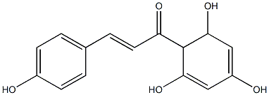 2',4,4',6'-TETRAHYDROXYDIHYDROCHALCONE Struktur