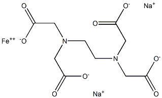FERROUSDISODIUMEDTA Struktur