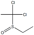 DICHLORODIETHYLSULPHOXIDE Struktur