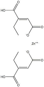 ZINCMONOETHYLFUMARATE Struktur