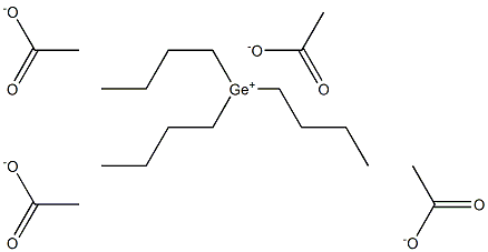 TRIBUTYLGERMANIUMACETATE Struktur