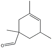 1,3,5-TRIMETHYL-3-CYCLOHEXENE-1-CARBOXALDEHYDE Struktur