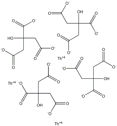 THORIUMCITRATE Struktur