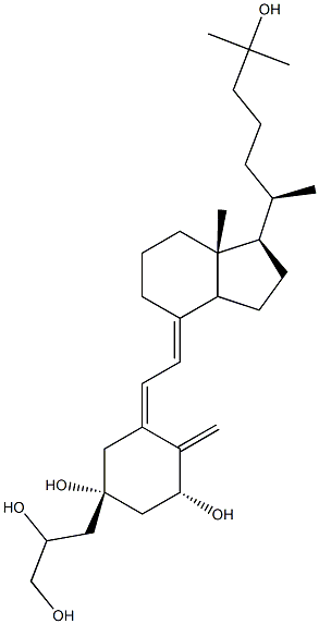 1ALPHA,25-DIHYDROXYVITAMIND3PROPYLENEGLYCOL Struktur