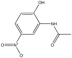 2-ACETAMINO-4-NITROPHENOL Struktur