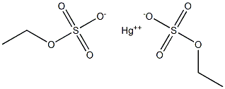 ETHYLMERCURYSULPHATE Struktur