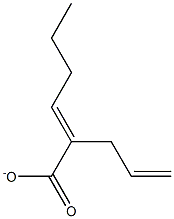 ALLYLHEXENOATE Struktur