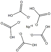 NEPTUNIUMBICARBONATE Struktur