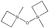 BIS(1-METHYL-1-SILACYCLOBUTAN-1-YL)ETHER Struktur