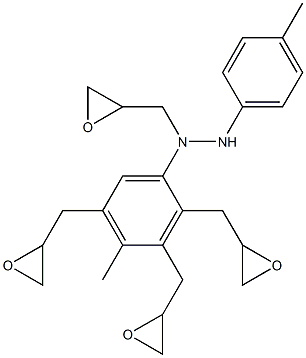 TETRAGLYCIDYL-4,4'-DIMETHYLDIANILINE Struktur