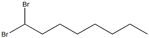 1,1-dibromooctane Struktur