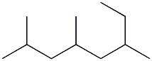 2,4,6-trimethyloctane Struktur