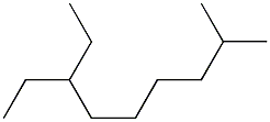 2-methyl-7-ethylnonane Struktur