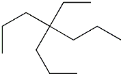 4-ethyl-4-propylheptane Struktur