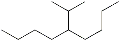 5-isopropylnonane Struktur