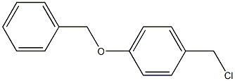 4-BENZYLOXYBENZYCHLORIDE Struktur