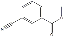 3-CYANOBENZOIC ACIAD METHYL ESTER Struktur