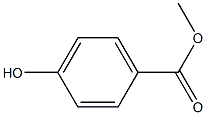 METHYL-4-HYDROXY BEMZOATE Struktur