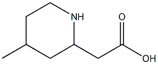 (4-METHYLPIPERIDIN-2-YL)ACETIC ACID Struktur