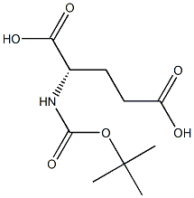 N-BOC GLUTAMIC ACID Struktur