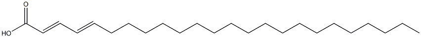 tetraconsandienoic acid Struktur