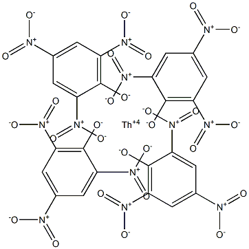 thorium picrate Struktur