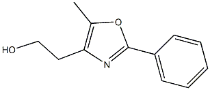 4-(2-HYDROXYETHYL) 5-METHYL-2-PHENYLOXAZOLE Struktur