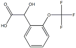 2-(TRIFLUOROMETHOXY)MANDELIC ACID Struktur