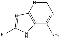 8-BROMO-6-AMINOPURINE Struktur