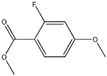 2-FLUORO-4-METHOXYBENZOIC ACID METHYL ESTER Struktur