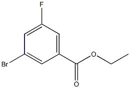 3-BROMO-5-FLUOROBENZOIC ACID ETHYL ESTER Struktur