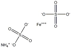 AMMONIUM IRON(III) SULFATE - STANDARD VOLUMETRIC SOLUTION (0.01 M) FOR FE(II) - DETERMINATION Struktur