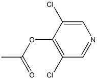 3,5-DICHLORO-4-HYDROXYPYRIDINE ACETIC ACID Struktur