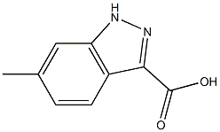 6-METHYLINDAZOLE-3-CARBOXYLIC ACID Struktur