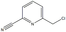 6-(chloromethyl)pyridine-2-carbonitrile Struktur