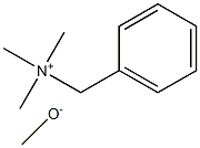 TRIMETHYL BENZYL AMMONIUM METHOXIDE SOLUTION Struktur